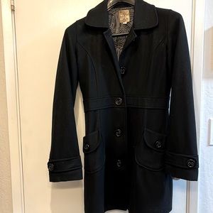 Tulle Black Coat